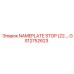 GS12752623 Табличка STOP Epiroc