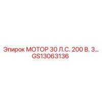GS13063136 МОТОР 30 Л.С. 200 В. 3… Epiroc