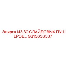 Слайдовые пушеры для гидравлических систем GS15636537