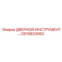 GS15833062 ДВЕРНОЙ ИНСТРУМЕНТ - Epiroc