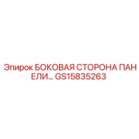 GS15835263 БОКОВАЯ СТОРОНА ПАНЕЛИ Epiroc