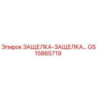 GS15865719 ЗАЩЕЛКА-ЗАЩЕЛКА Epiroc