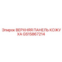 GS15867214 ВЕРХНЯЯ ПАНЕЛЬ КОЖУХА Epiroc