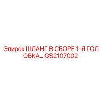 GS2107002 ШЛАНГ В СБОРЕ 1-Я ГОЛОВКА Epiroc