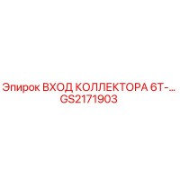 GS2171903 ВХОД КОЛЛЕКТОРА 6T- Epiroc