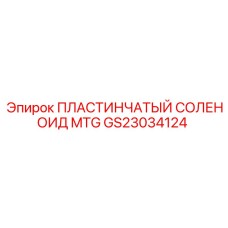 GS23034124 Пластинчатый соленоид MTG Epiroc