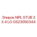 GS23050344 NIPL STUB 3 X 4 LG Epiroc