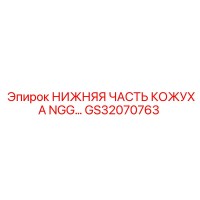 GS32070763 НИЖНЯЯ ЧАСТЬ КОЖУХА NGG Epiroc