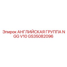 GS35082096 АНГЛИЙСКАЯ ГРУППА NGG V10 Epiroc