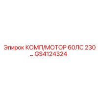GS4124324 КОМП/МОТОР 60ЛС 230… Epiroc