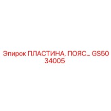 GS5034005 ПЛАСТИНА, ПОЯС Epiroc