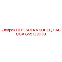 GS5139930 ПЕРЕБОРКА КОНЕЦ НАСОСА Epiroc