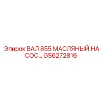 GS6272816 ВАЛ 855 МАСЛЯНЫЙ НАСОС | Epiroc