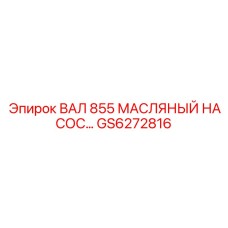 GS6272816 ВАЛ 855 МАСЛЯНЫЙ НАСОС | Epiroc