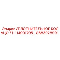 GS63026991 УПЛОТНИТЕЛЬНОЕ КОЛЬЦО 71-114001705 Epiroc