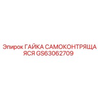 GS63062709 ГАЙКА САМОКОНТРЯЩАЯСЯ Epiroc