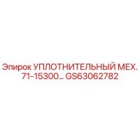GS63062782 УПЛОТНИТЕЛЬНЫЙ МЕХ. 71-15300… Epiroc