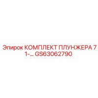 GS63062790 КОМПЛЕКТ ПЛУНЖЕРА 71 (Epiroc)