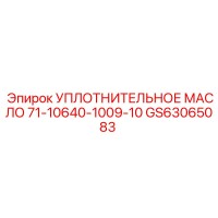 GS63065083 УПЛОТНИТЕЛЬНОЕ МАСЛО 71-10640-1009-10 Epiroc