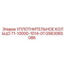 GS63065086 УПЛОТНИТЕЛЬНОЕ КОЛЬЦО 71-10000-1014-01 Эпирок