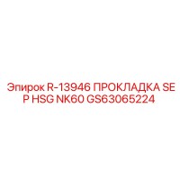 GS63065224 R-13946 ПРОКЛАДКА SEP HSG NK60 Epiroc