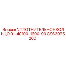 GS63065260 УПЛОТНИТЕЛЬНОЕ КОЛЬЦО 01-40100-1600-90 Эпирок
