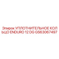 GS63067497 УПЛОТНИТЕЛЬНОЕ КОЛЬЦО ENDURO 12 DG Эпирок