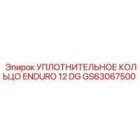 GS63067500 УПЛОТНИТЕЛЬНОЕ КОЛЬЦО ENDURO 12 DG Epiroc
