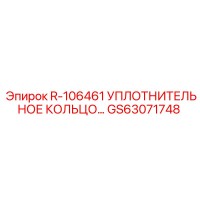 GS63071748 R-106461 УПЛОТНИТЕЛЬНОЕ КОЛЬЦО Epiroc
