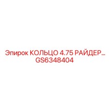 GS6348404 КОЛЬЦО 4.75 РАЙДЕР Epiroc