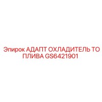 GS6421901 АДАПТ ОХЛАДИТЕЛЬ ТОПЛИВА Epiroc