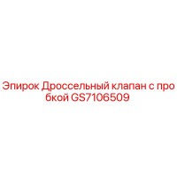 GS7106509 Дроссельный клапан с пробкой Epiroc