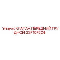 GS7107624 КЛАПАН ПЕРЕДНИЙ ГРУДНОЙ Epiroc