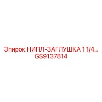GS9137814 НИПЛ-ЗАГЛУШКА 1 1/4 Epiroc