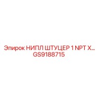 GS9188715 НИПЛ ШТУЦЕР 1 NPT X Epiroc