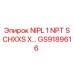 GS9189616 NIPL 1 NPT SCHXXS X... Epiroc