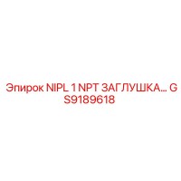 GS9189618 NIPL 1 NPT ЗАГЛУШКА... Epiroc