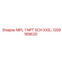 GS9189620 NIPL 1 NPT SCH XXS... Epiroc
