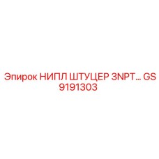 GS9191303 НИПЛ ШТУЦЕР 3NPT… Epiroc