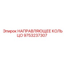 9753237307 НАПРАВЛЯЮЩЕЕ КОЛЬЦО Epiroc