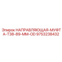 9753238432 НАПРАВЛЯЮЩАЯ-МУФТА-T38-89-MM-OD Epiroc