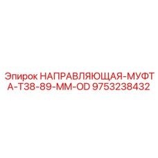 9753238432 НАПРАВЛЯЮЩАЯ-МУФТА-T38-89-MM-OD Epiroc