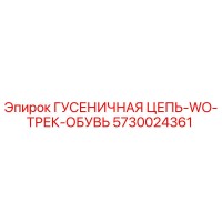 5730024361 Гусеничная цепь-WO-Трек-Обувь Epiroc