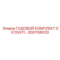 3001156020 ГОДОВОЙ КОМПЛЕКТ GX7/GX11 Эпирок