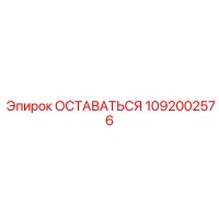1092002576 ОСТАВАТЬСЯ Эпирок