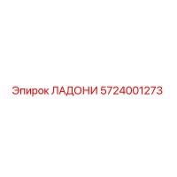 5724001273 ЛАДОНИ (Epiroc)