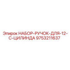 9753211637 НАБОР-РУЧОК-ДЛЯ-12-C-ЦИЛИНДА (Epiroc)