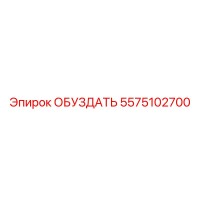 5575102700 ОБУЗДАТЬ Epiroc