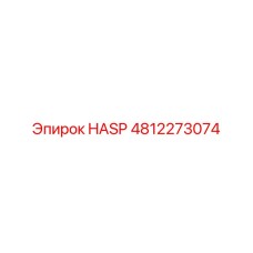 4812273074 HASP Epiroc