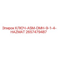 2657479487 КЛЮЧ-ASM-DMH-9-1-4-HAZMAT Epiroc